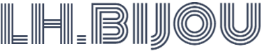 LH.bijouのロゴ（黒）